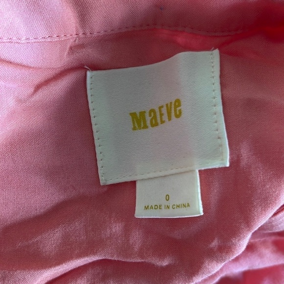 Anthropologie Maeve Laiken Henley Blouse - Picture 4 of 5